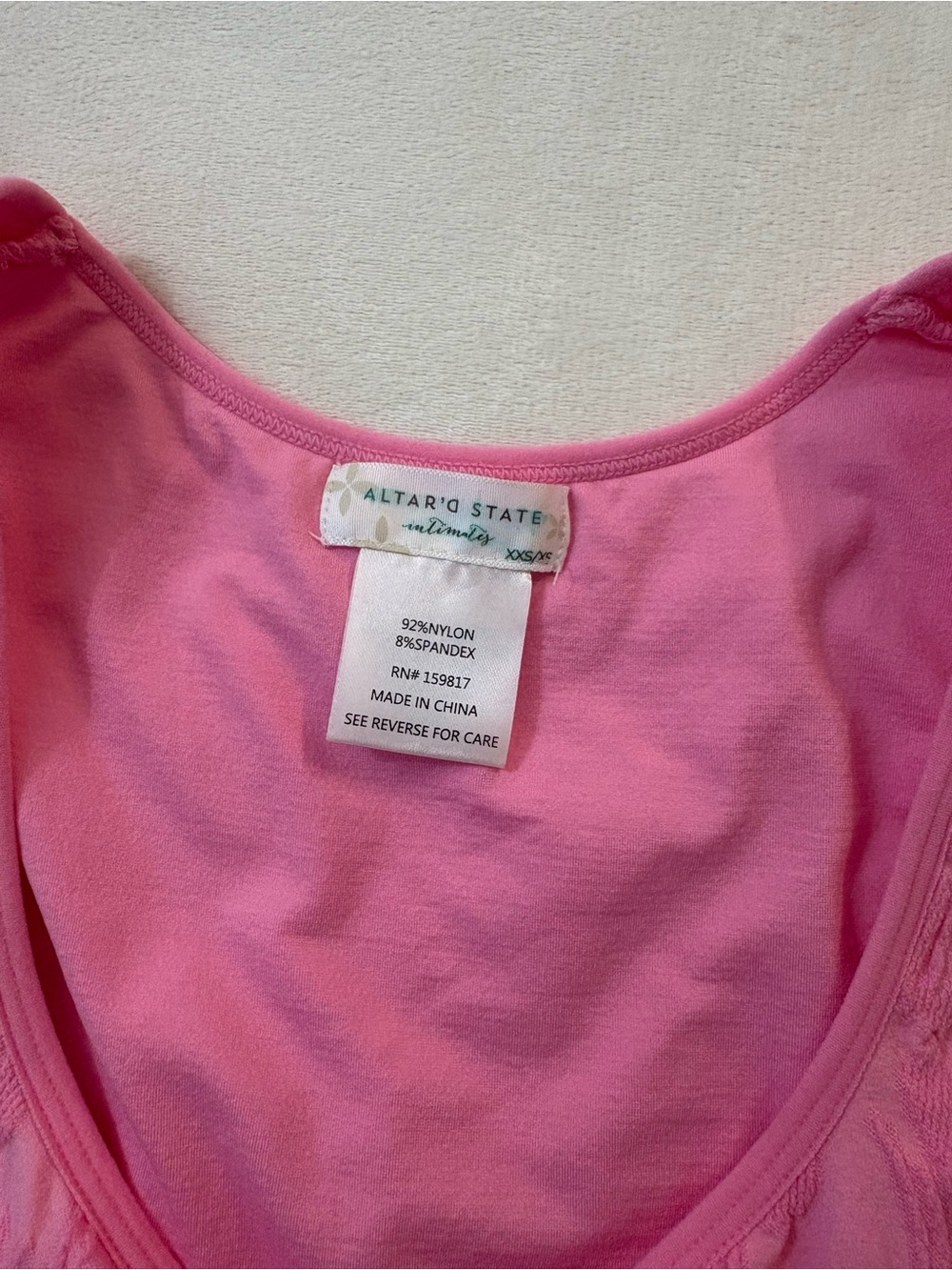 Altar’d State Pink Crop Top - Picture 3 of 3